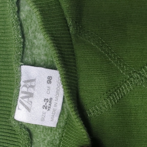 Zara Kids Green Sweater - Picture 3 of 4